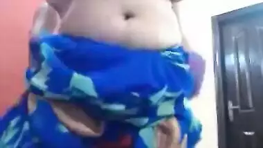 XXX Filming my desi wife's obese light haired grandma taking a shower