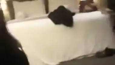 Desi cute XXX girl shows her boobs in video call after sex in a hotel