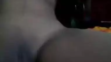 Slim Desi college girl shows bald XXX pussy and tits with big nipples