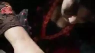 Desi wife shaving dick of her husband’s Desi MMS video