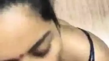 Bhabhi sensual blowjob and foreplay with ex-lover in his room