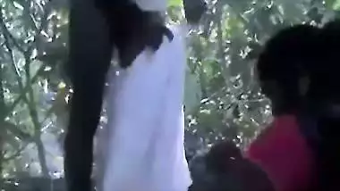 Sexy village aunty fucked by old land lord in farm land