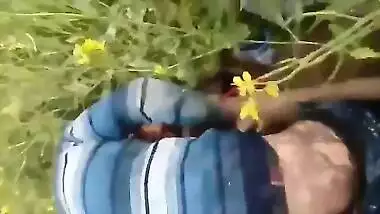 Caught fucking in jungle