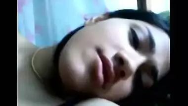 Beautiful college cutie have a fun a romantic time with her boyfriend