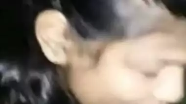 Shy indian gf blowjob