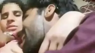 Mustached man won't give up until he involves Desi wife in sex