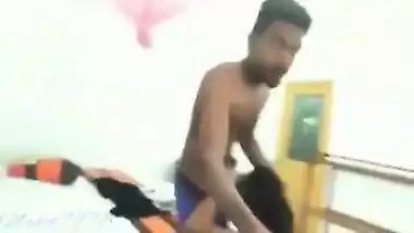 Young lovers homemade porn video