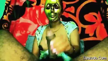 Pregnant Bahabi handjob and hard fucked by Hubby