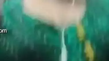 Today Exclusive- Horny Paki Bhabhi Showing Her Boobs