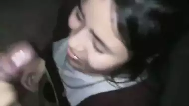 Young college couple fucks outdoors in Nepali sex MMS