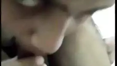 Cheating bhabhi blowjob to lover