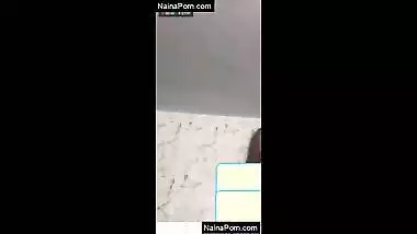 Horny desi girl showing her boobs and pussy on whatsapp call