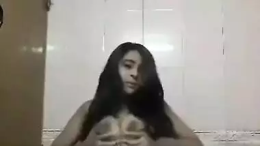 Slutty Long hair Tamil amateur selfie