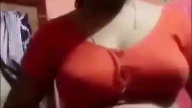 Village wife sexy boobs
